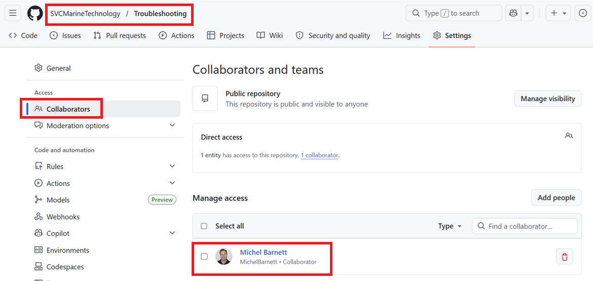 Add Collaborators